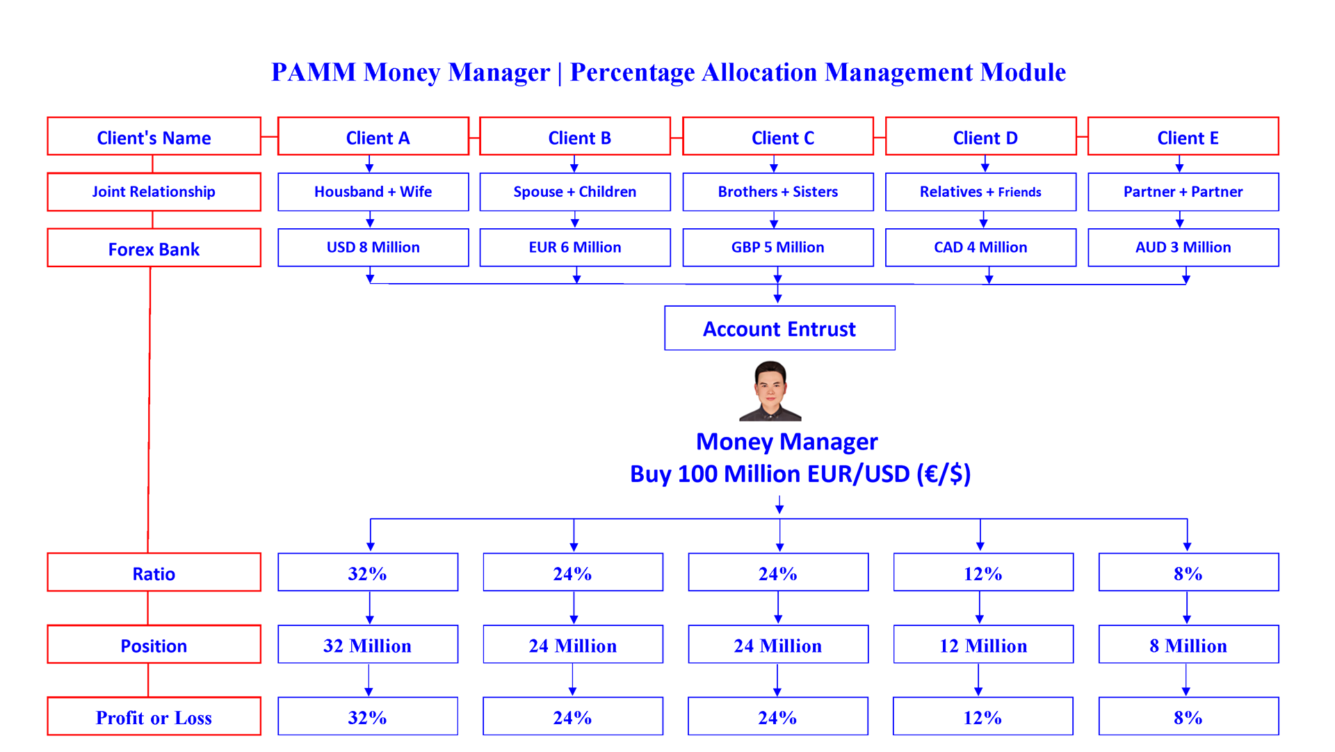 pamm money manager en